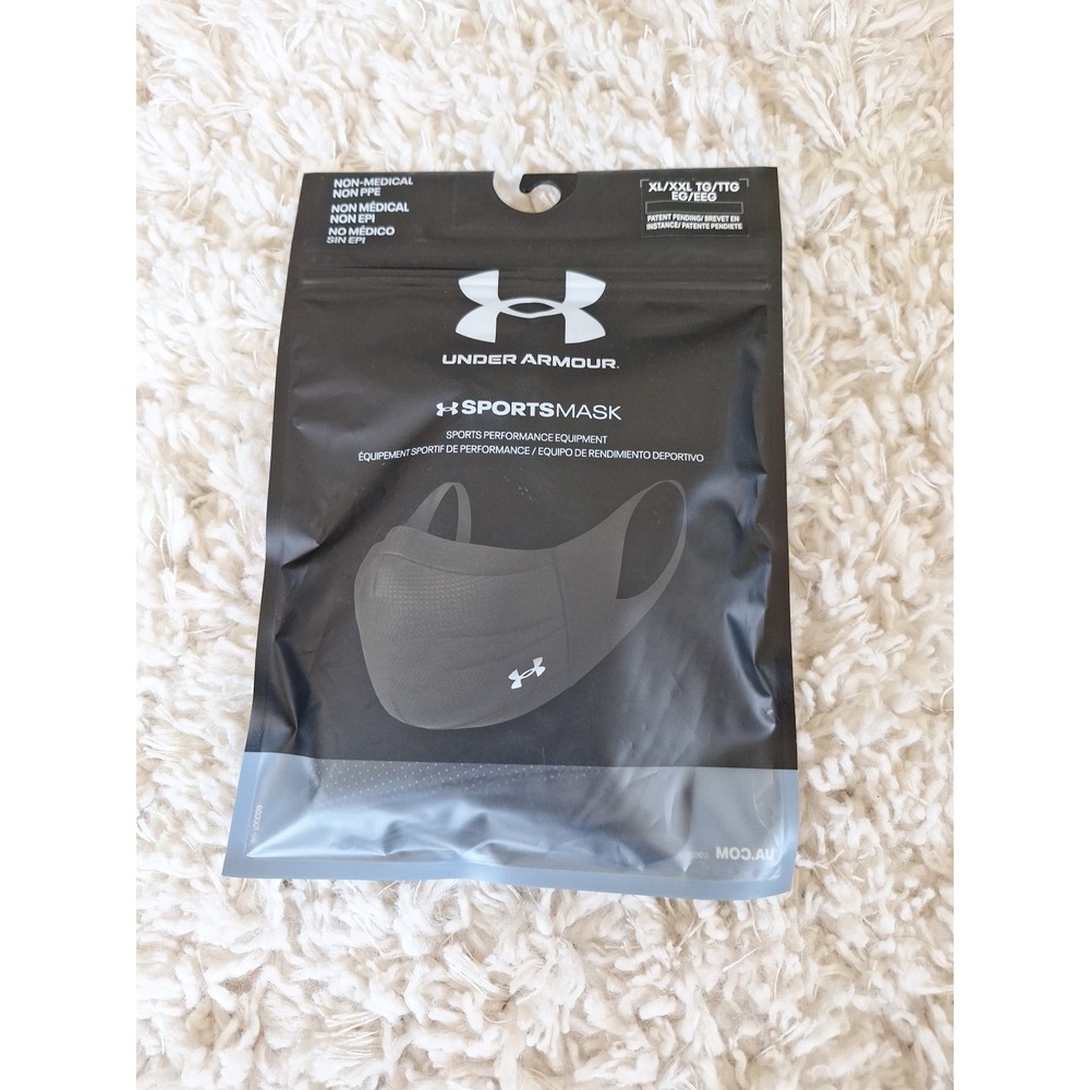Under Armour ISO Chill X Black Sports Mask Size XL/XXL New